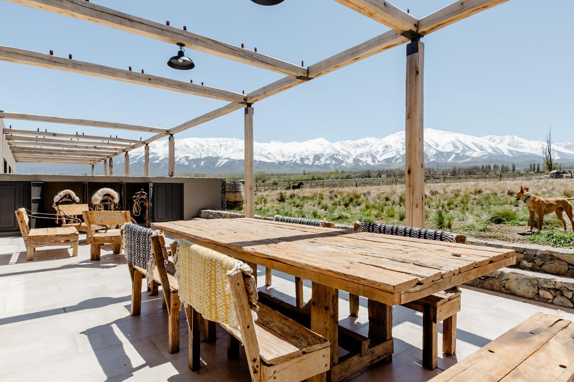 Rancho Adobe Eco Hotel Tupungato Extérieur photo